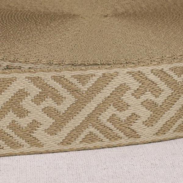 Gurtband 38 mm mit Streifen in Natur/Beige, im Ausschnitt